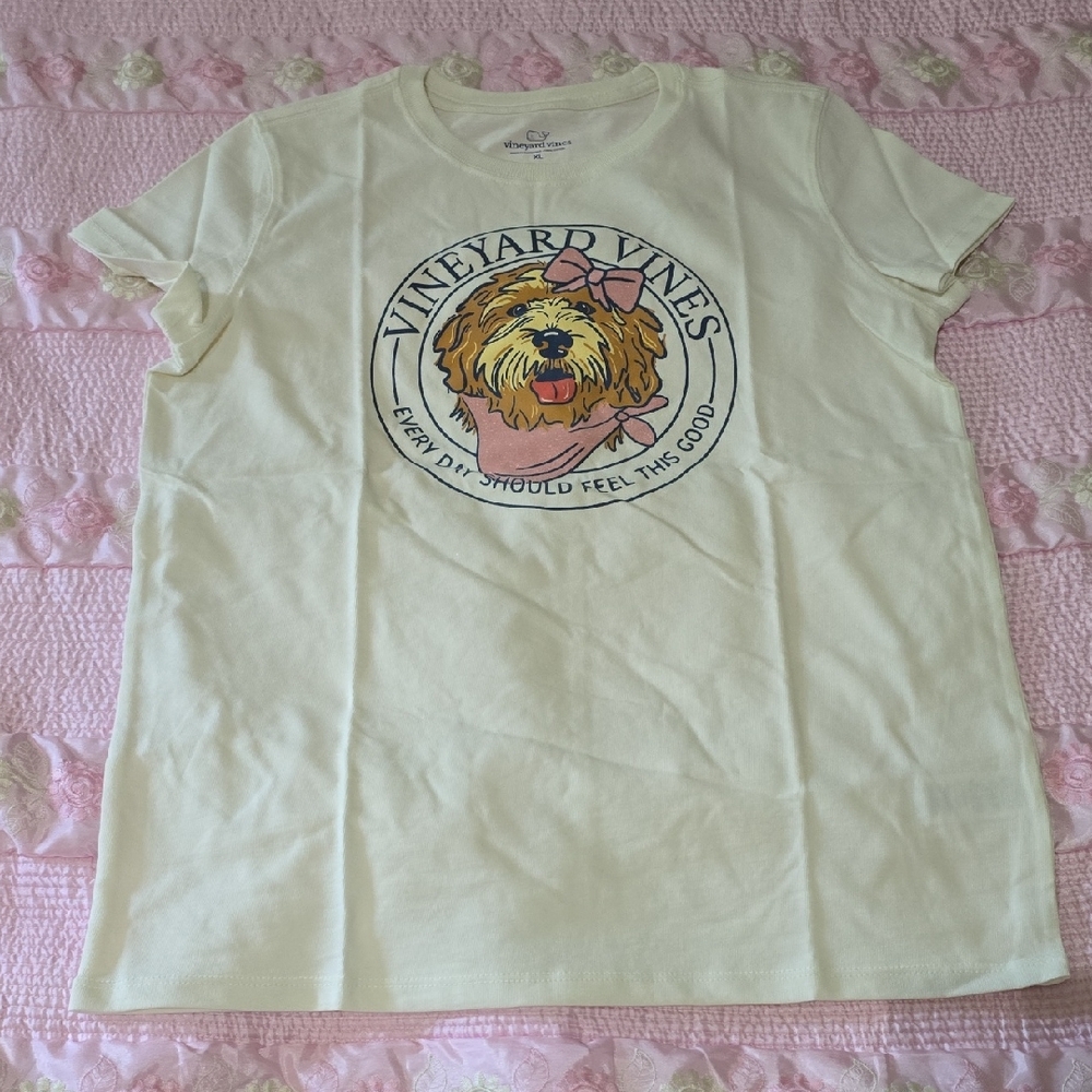 Vineyard Vines Kids Yellow Graphic T-Shirt